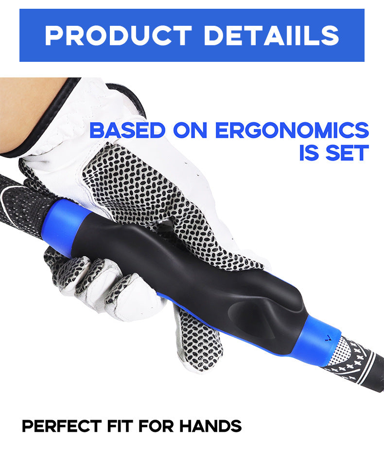 🌍Golf Grip Trainer, Left-Hand Fit, Right-Hand Fit, Grip Corrector for Golf Club Grips