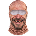Old Man Ski Mask Funny Realistic Face Balaclava 3D Printed Full Face Winter With Neck Coverage, Novelty Winter Face Cover for Skiing Snowboarding Outdoor Parties and Funny Gifts