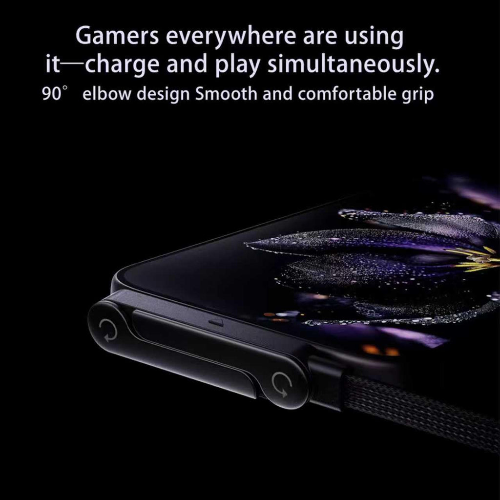 New 240W Charging Cable with Fold‑Out Phone Stand