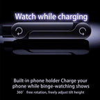 New 240W Charging Cable with Fold‑Out Phone Stand